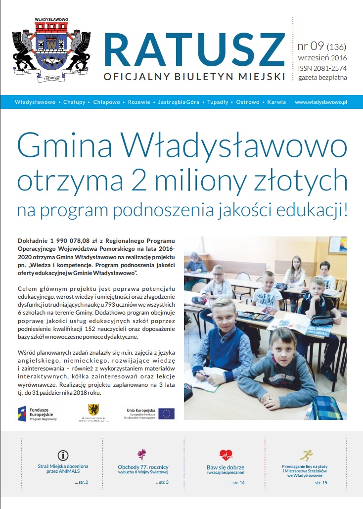 Ratusz wrzesień okładka