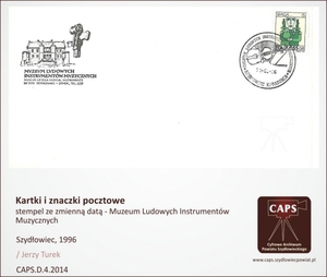 Stempel ze zmienną datą Muzeum Ludowych Instrumentów Muzycznych [300x254]