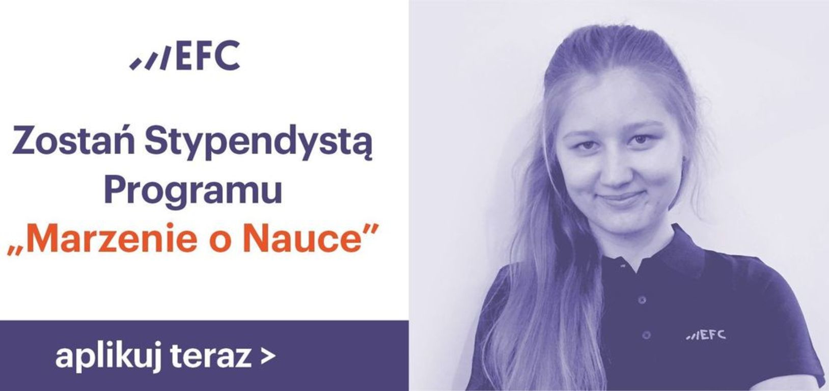 Plakat akcji Zostań Stypendystą Programu „Marzenie o Nauce” 
