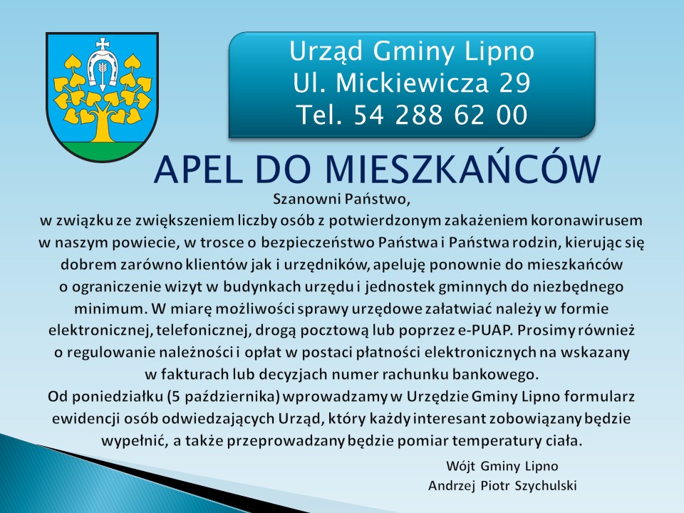 Plakat informujący o treści zgodnej z artykułem.