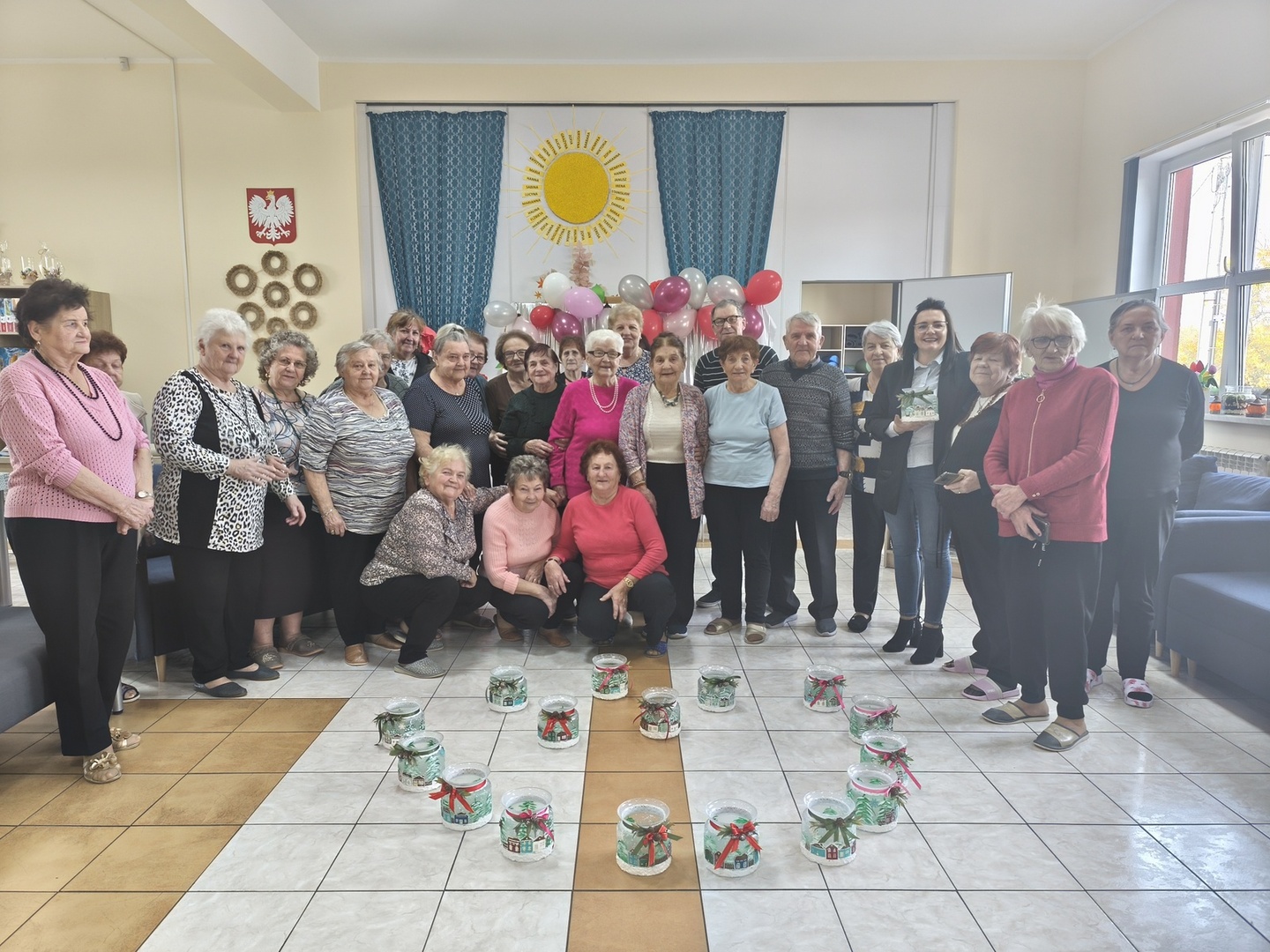 Wszyscy uczestnicy warsztatów.