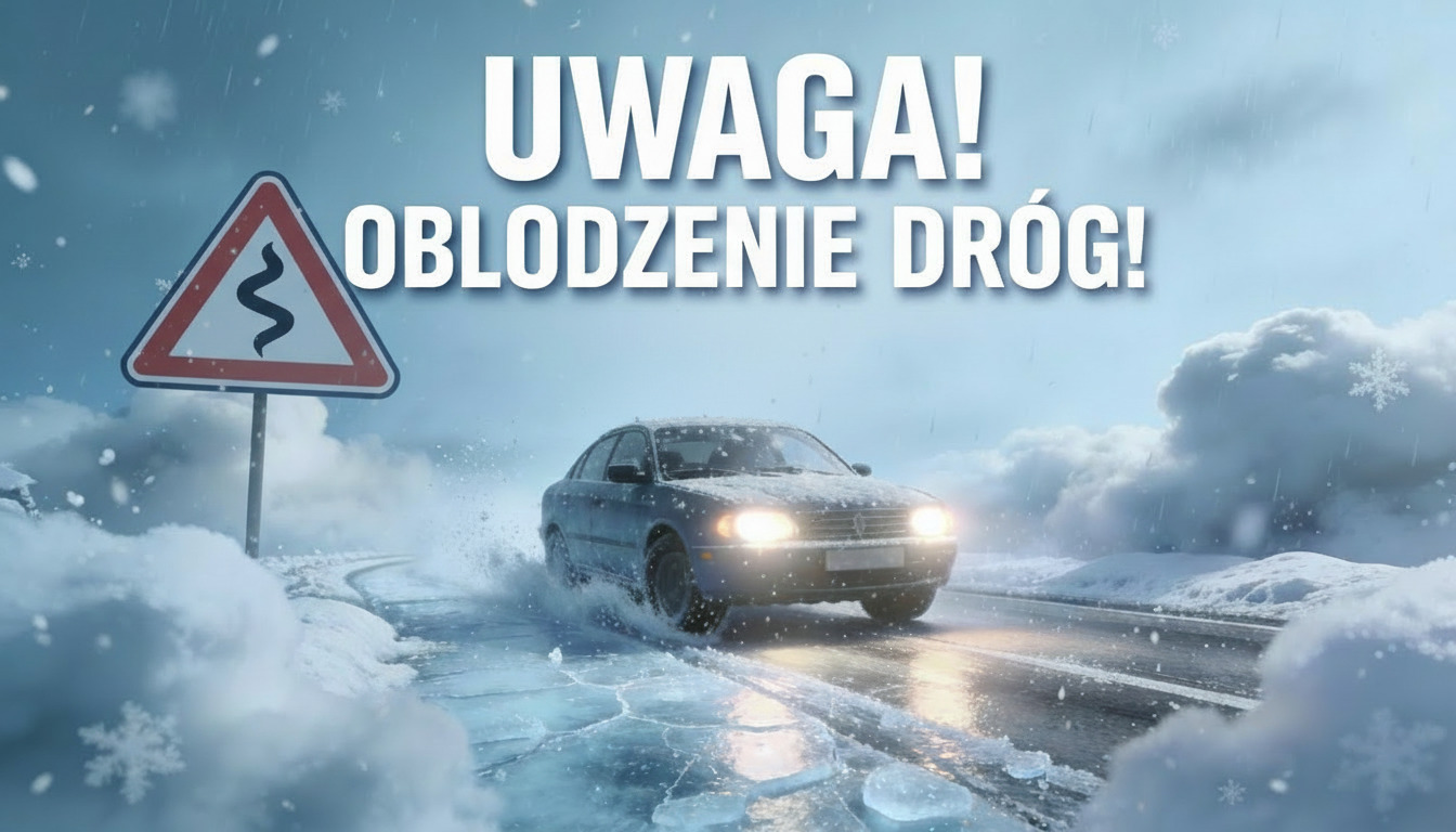 Ostrzeżenie meteorologiczne: Oblodzenie