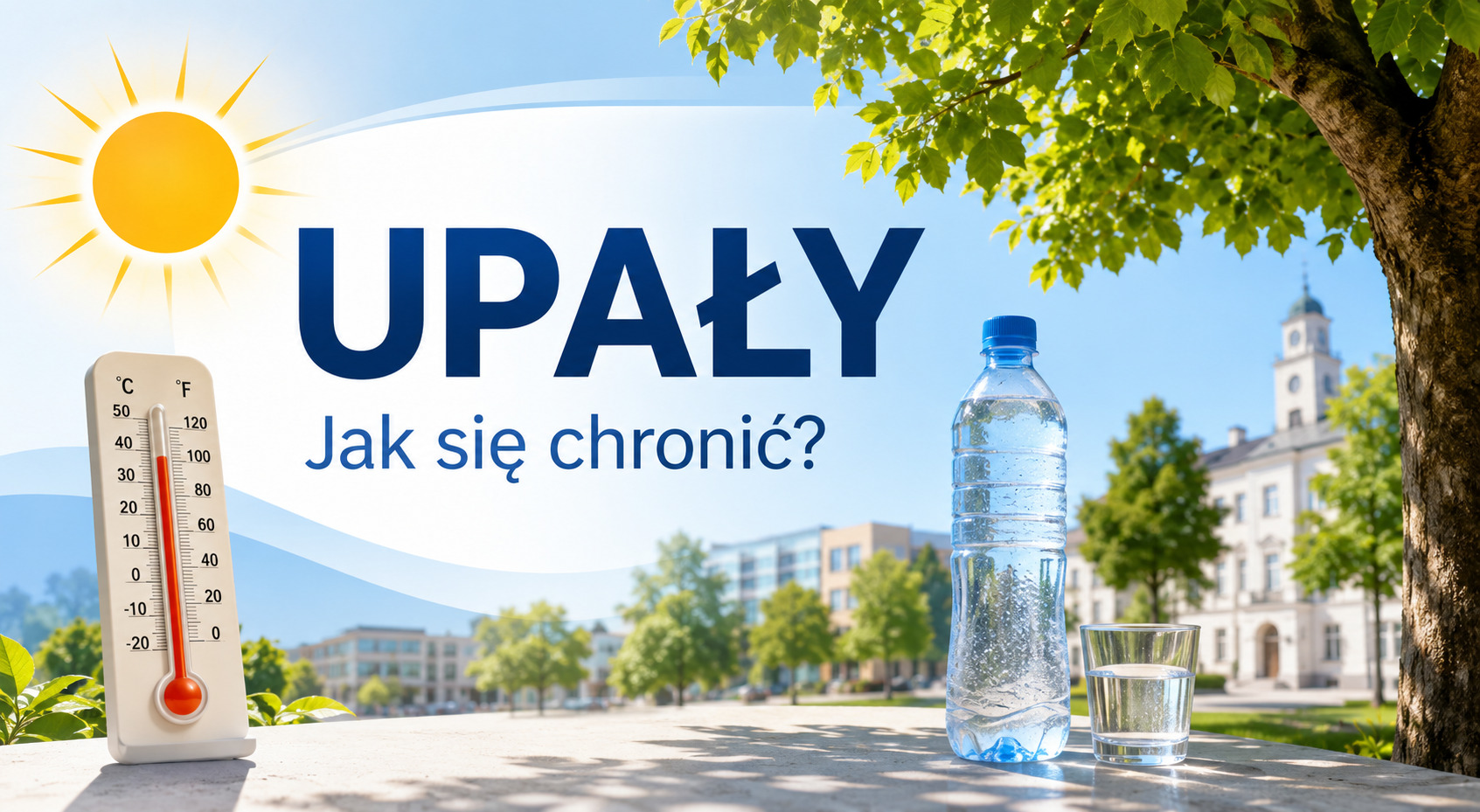 Rekomendacje działań w związku z falami upał&oacute;w