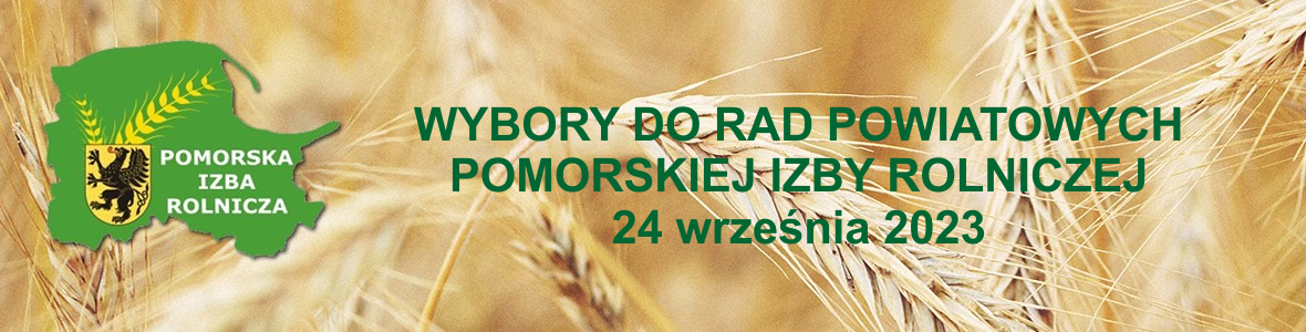 Logo baner z informacją o terminie wyborów