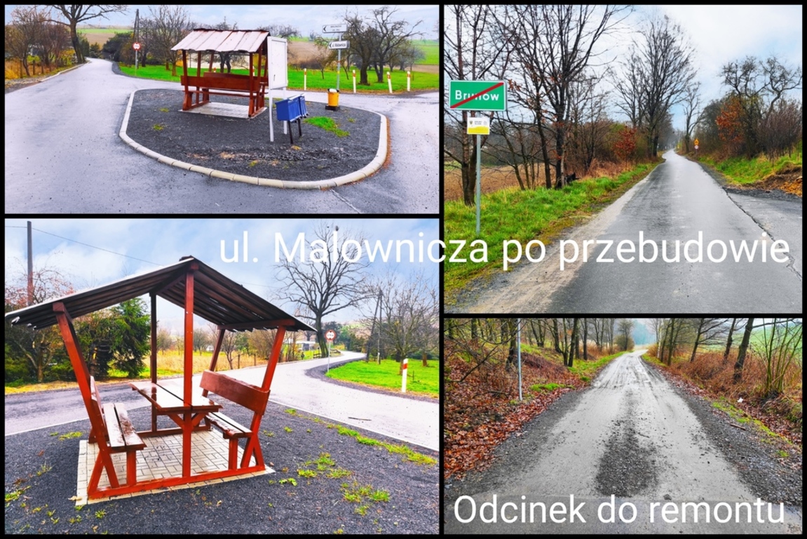 Droga gminna z Brunowa do Lwówka Śląskiego