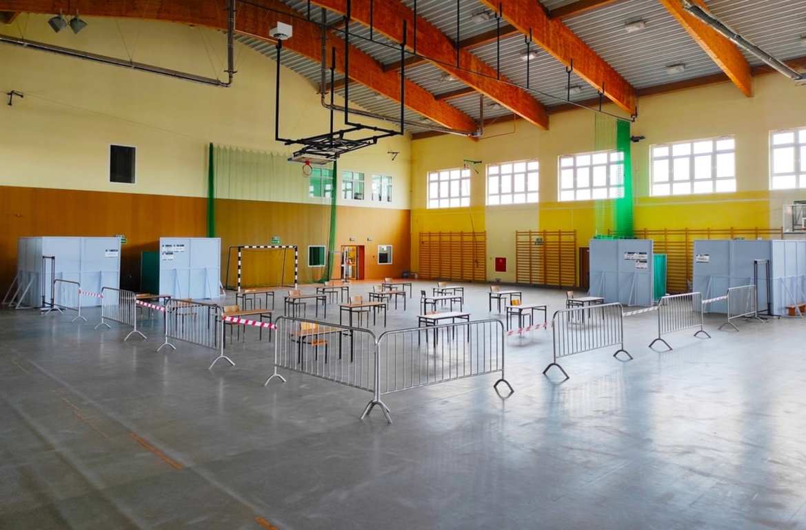 Punkt Szczepień Powszechnych w Lwówku Śląskim, fot. 1