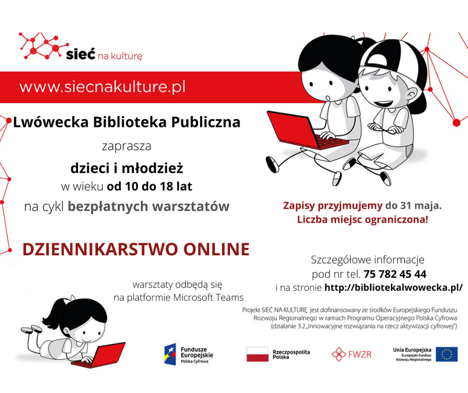 Dziennikarstwo Online dla dzieci i młodzieży