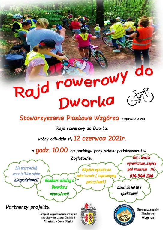 Rajd rowerowy do Dworka