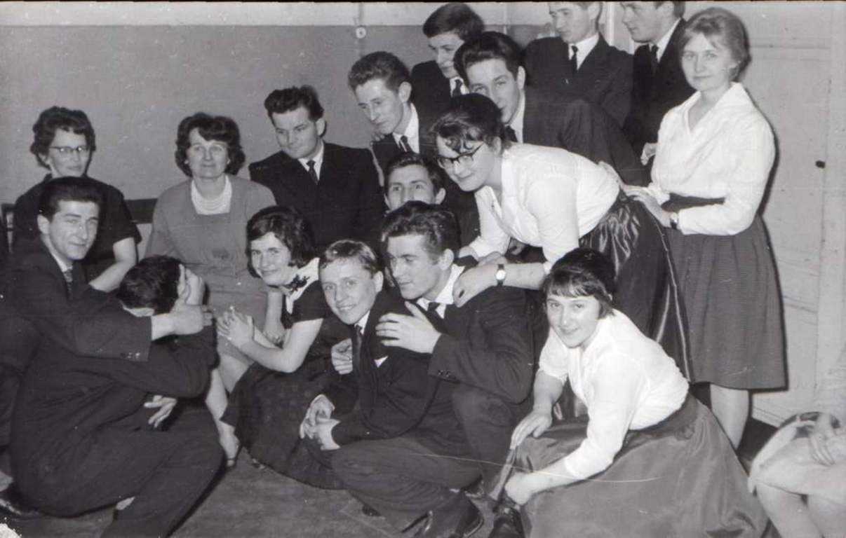 Bal maturalny w 1960/1961 z udziałem Państwa Sadownik