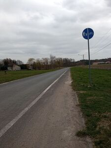 Utwardzenie pobocza drogi wraz z natryskiem powierzchniowym w miejscowości Wólka Folwark