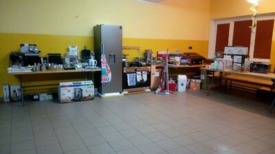 Wydzielenie pomieszczenia i adaptacja pomieszczenia na zaplecze kuchenne w świetlicy wiejskiej w Dąbrow