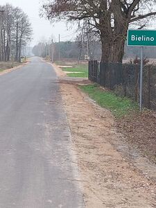 Przebudowa drogi gminnej Nr 440313W w miejscowości Bielino