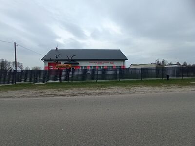 Wykonanie ogrodzenia wokół remizy OSP w Komorowie