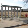 Wymieniono 2 wiaty przystankowe ( Rząśnik, Nowy Lubiel).