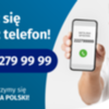 Po lewej stronie grafiki jest napis: Spisz się przez telefon i numer telefonu 22 279 99 99. Po prawej st