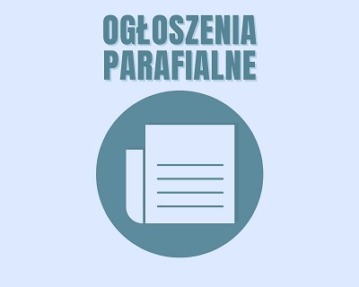 Ogłoszenia parafialne Ozdobnik numer 1 - Ogłoszenia parafialne