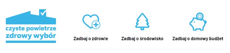 logotyp CZYSTE POWIETRZE