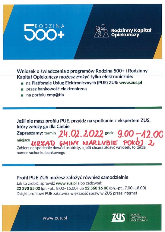 ZUS plakat
