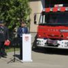 Zdjęcie - Przekazanie zestawu ratownictwa medycznego PSP R-1