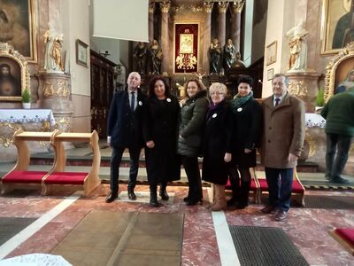 Pielgrzymka Sołtysów do sanktuarium św. Józefa w Kaliszu