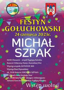 Plakat - festyn gołuchowski