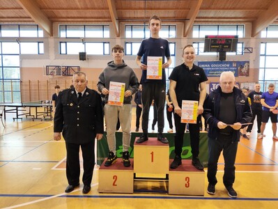 Strażacki Turniej Tenisa Stołowego Gołuchów - 10.03.2024 r.