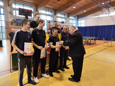 Strażacki Turniej Tenisa Stołowego Gołuchów - 10.03.2024 r.
