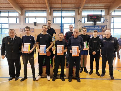 Strażacki Turniej Tenisa Stołowego Gołuchów - 10.03.2024 r.