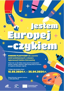 Plakat jestem Europejczykiem