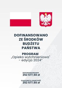 Plakat Opieka wytchnieniowa