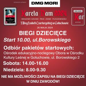 Informacja dot. BIEGU DZIECI
