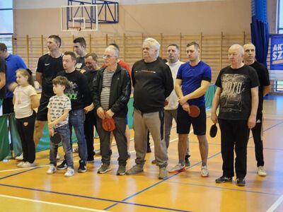 Gminny Turniej Tenisa Stołowego Drużyn OSP 16.03.2025r.