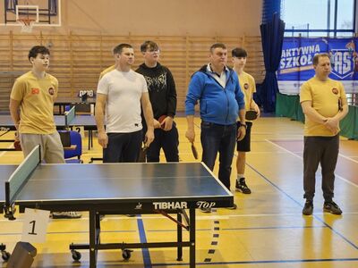 Gminny Turniej Tenisa Stołowego Drużyn OSP 16.03.2025r.