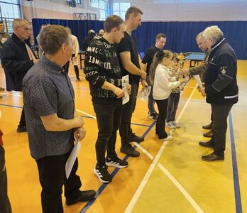 Gminny Turniej Tenisa Stołowego Drużyn OSP 16.03.2025r.