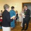 wręczenie listu gratulacyjnego dla 1-go wykładowcy Marka Zdunka