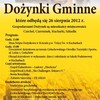 Plakat- Dożyki 2012