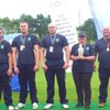 Drużyna z Gostycyna zajęła III miejsce w przeciąganiu liny.
Od lewej: Karol Młodzik, Paweł Gruz, Ra