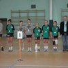 Zwycięska drużyna w piłce ręcznej kobiet - gm. Dobrcz