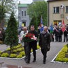 Uroczystość przed pomnikiem Tadeusza Kościuszki.