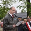 Przemówienie burmistrza Kamieńska.