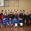 Stoją od lewej: Mariusz Kociniak, Mariusz Madej, Damian Gajda, Łukasz Kuliberda, Bartłomiej Bąkowicz,