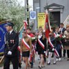 Przemarsz przed pomnik Tadeusza Kościuszki
