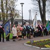 Uroczystość przed pomnikiem Tadeusza Kościuszki
