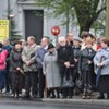 Uroczystość przed pomnikiem Tadeusza Kościuszki
