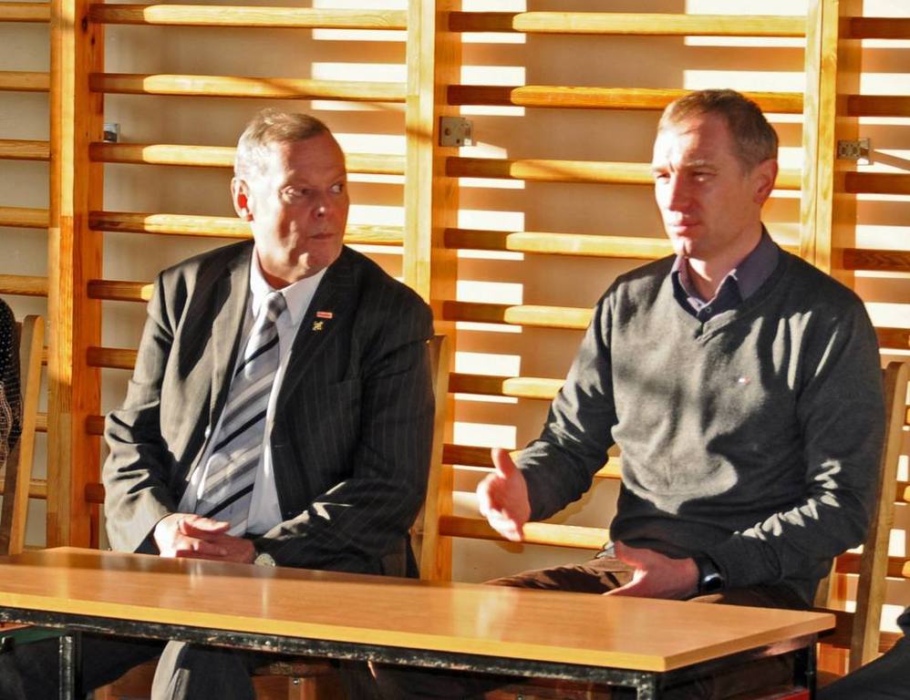 Trzcińsk - Spotkanie z Grzegorzem Gajdusem (link otworzy duże zdjęcie)
