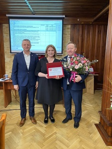 Ustępująca sołtys sołectwa Karminiec (link otworzy duże zdjęcie)
