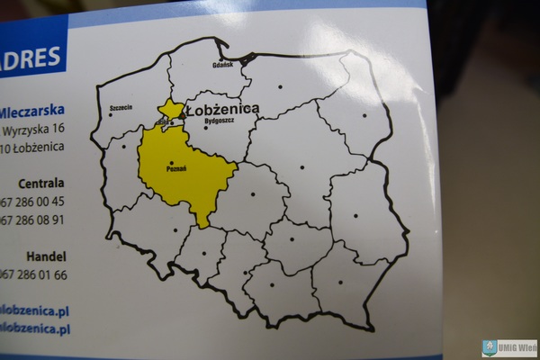 Łobżenica na mapie Polski