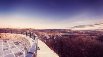 widok z baszty
Fot. P. Zatylny