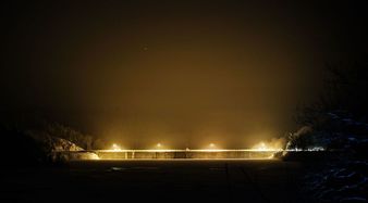 Zapora Pilchowice nocą
Fot. P. Zatylny
