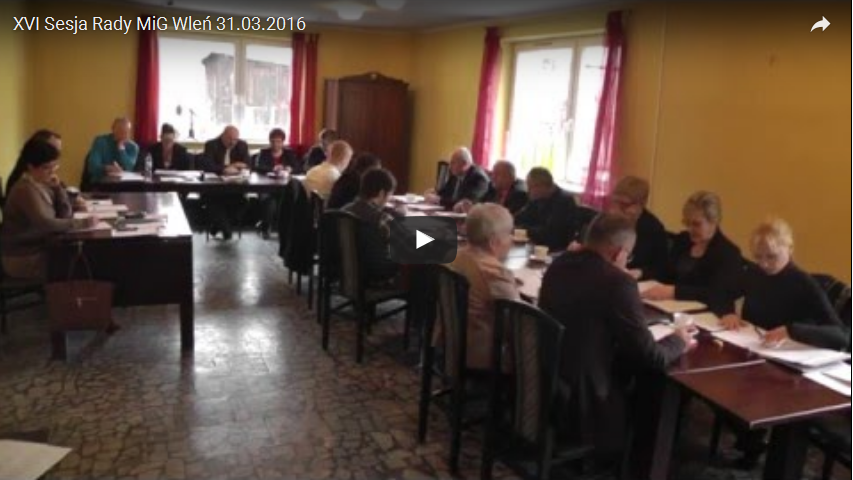 XVI Sesja Rady Miasta i Gminy Wleń (link otworzy duże zdjęcie)